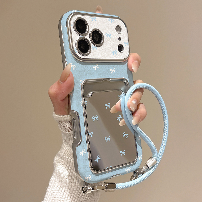 Place Card Holder - Étui de téléphone mignon avec miroir