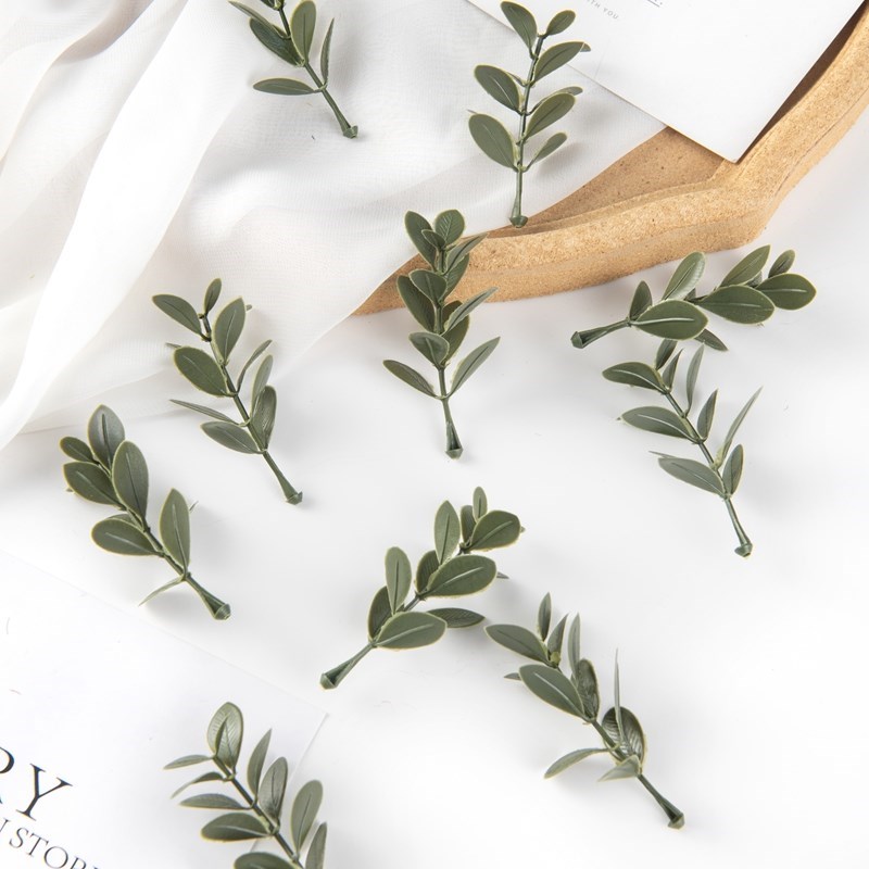Wedding Favor Box - 50/100 pièces Plantes Artificielles cuir chevelu