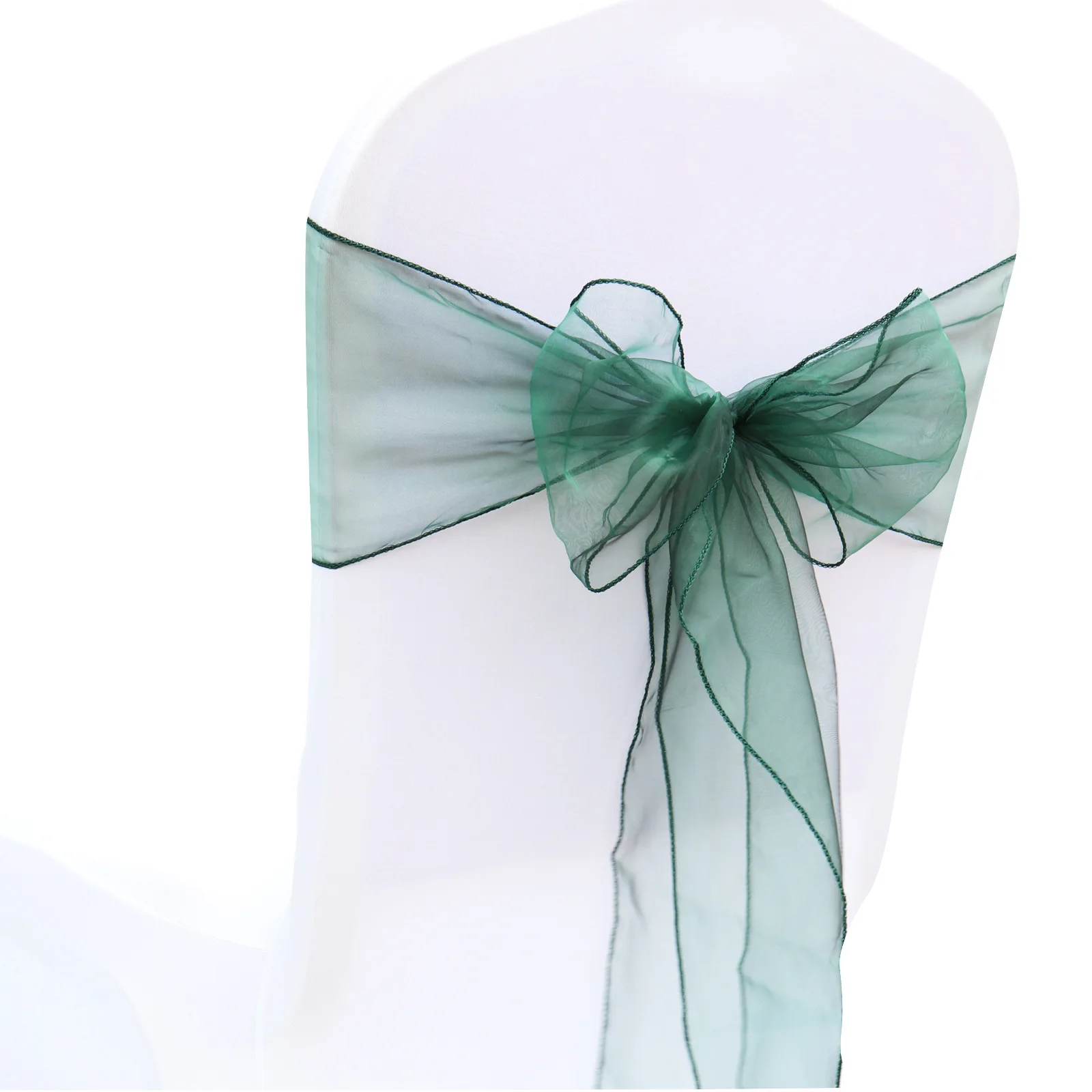 Chair Sash Organza - Ceinture de chaise de Banquet en