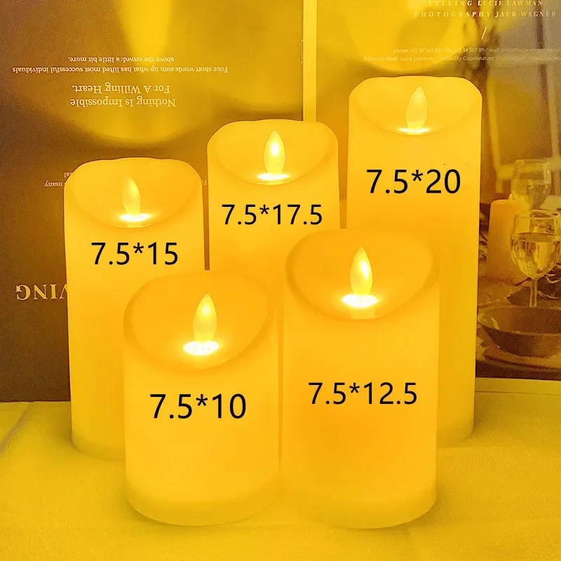 Wedding Power Supply - Bougies LED scintillantes sans flamme, bougies