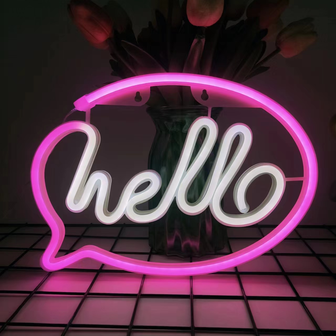 Hello Neon LED Light, USB ou b - Wedding Power Supply avis et prix