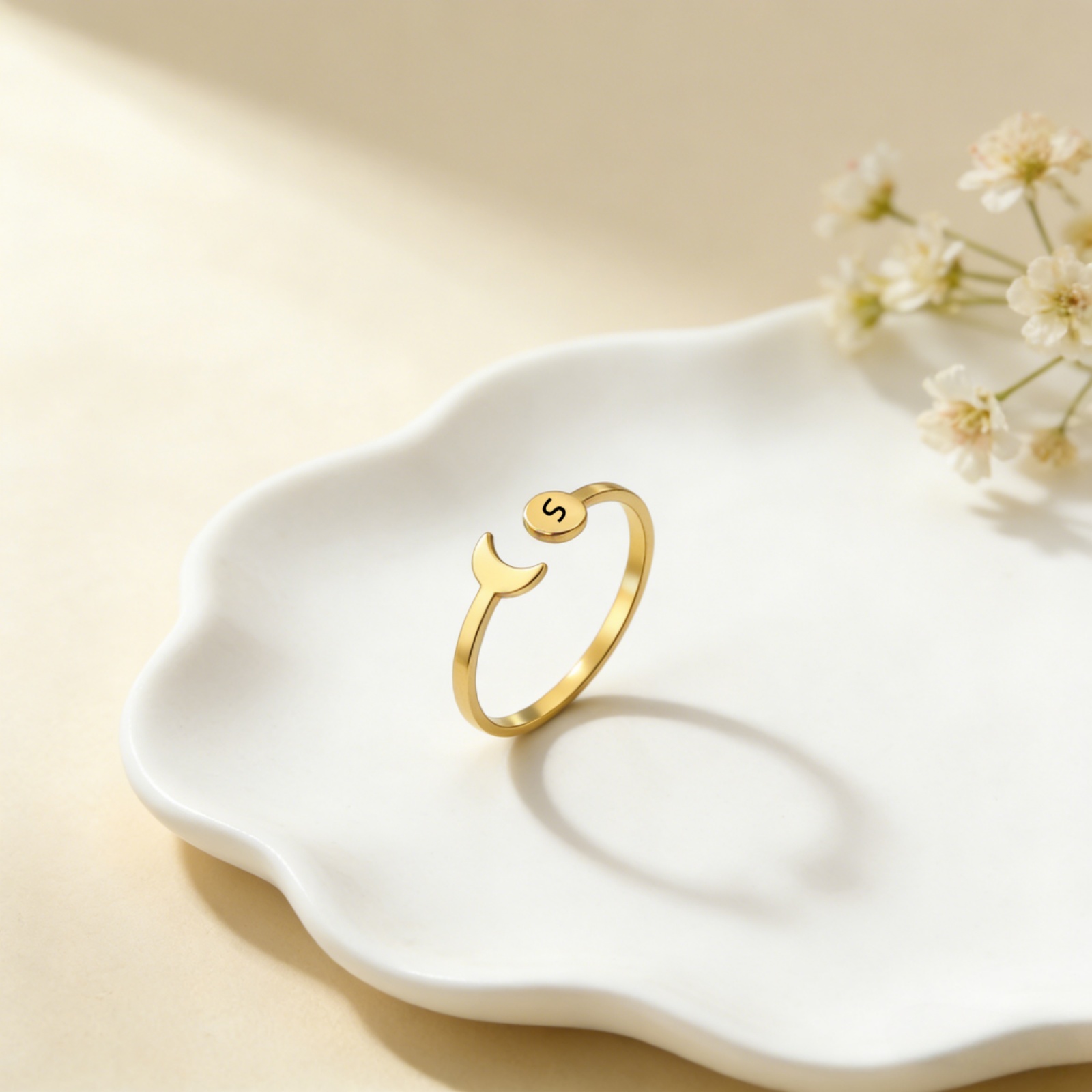 Bague personnalisée en acier i - Wedding Z avis et prix