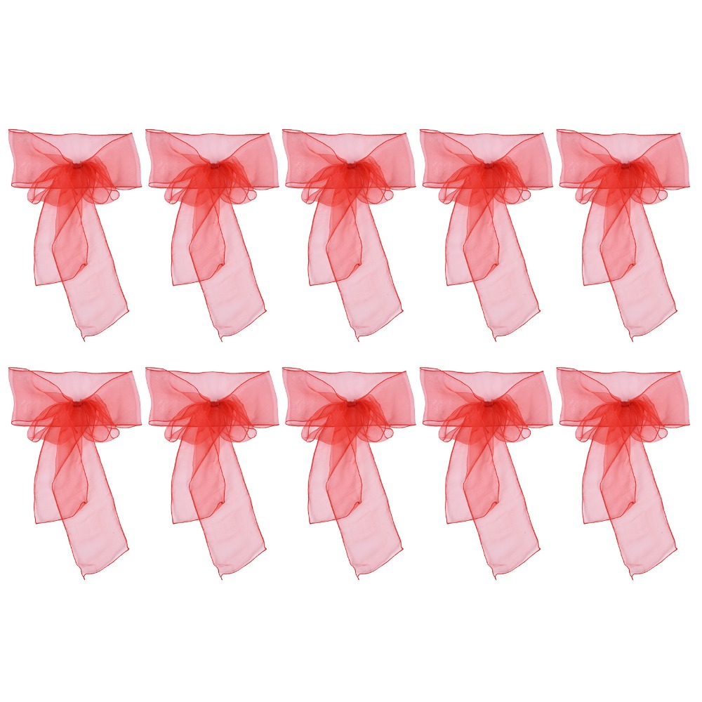 10 pièces de nœuds de chaise d - Chair Sash Organza avis et prix
