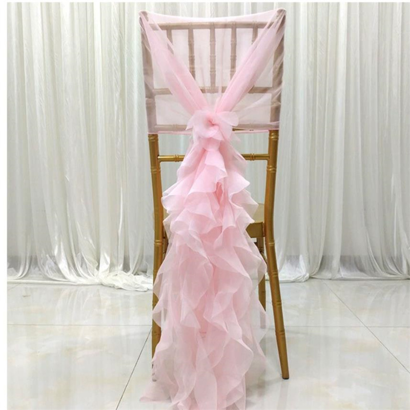 Décorations de chaise en bambo - Chair Sash Organza avis et prix