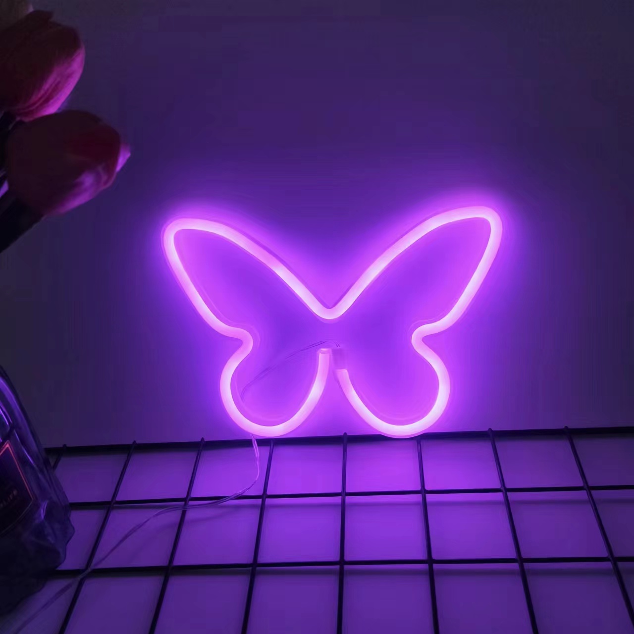 Feux néon papillon LED, décora - Wedding Power Supply avis et prix