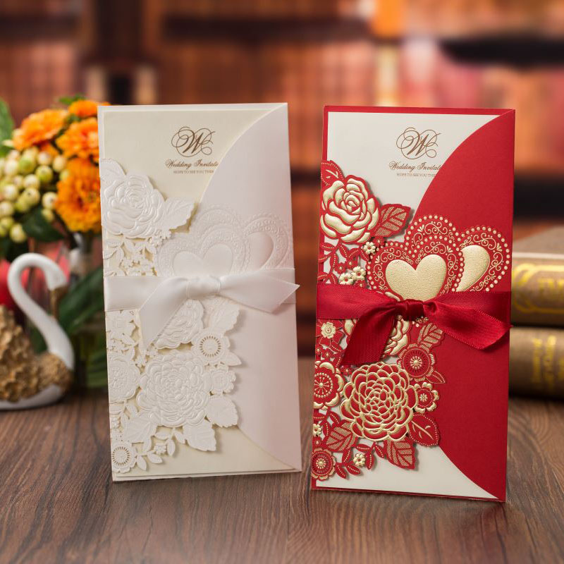 Carte d'invitation de mariage  - Wedding Supply Business avis et prix