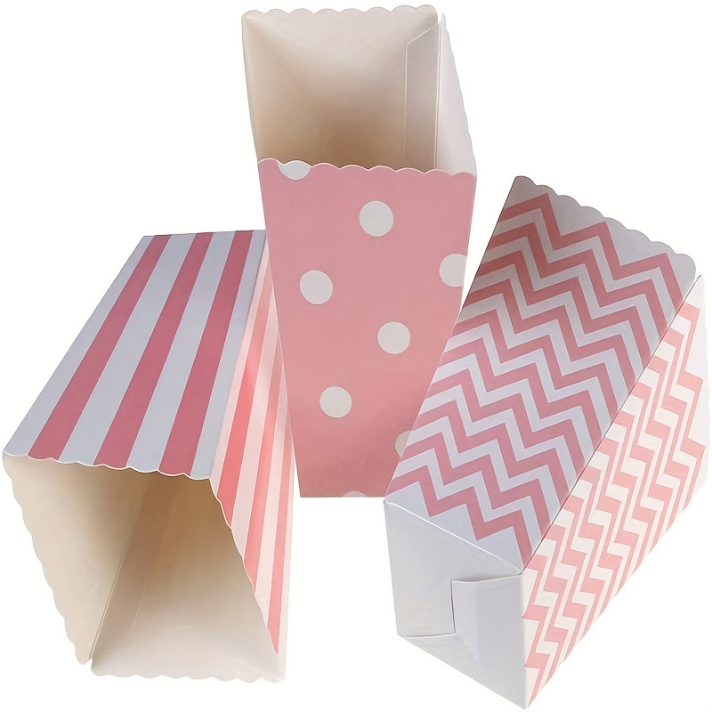 Boîtes à pop-corn en papier ro - Wedding Favor Box avis et prix