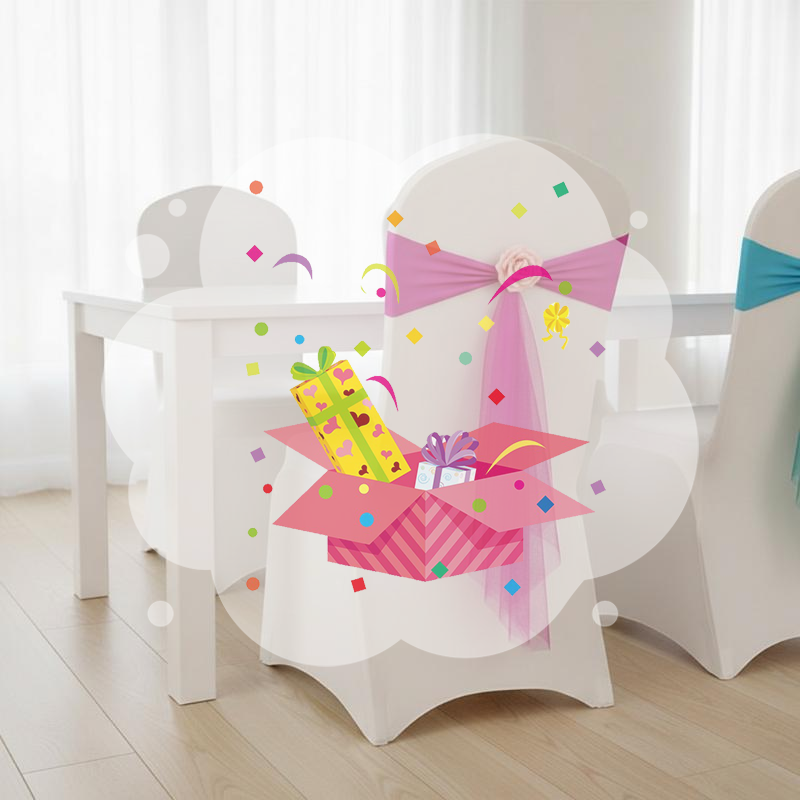 1 pièce de ruban de chaise en  - Chair Sash Organza avis et prix