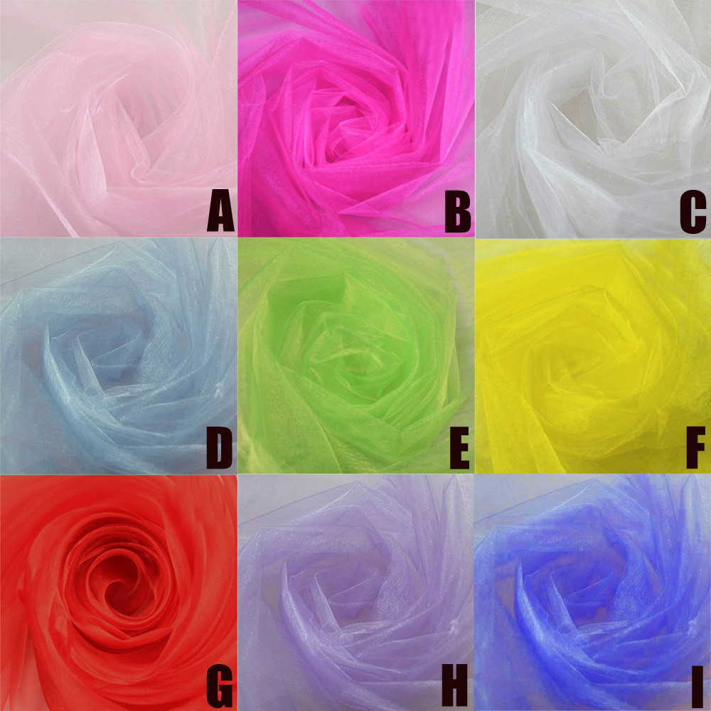 Rouleau de Tulle pour décorati - Chair Sash Organza avis et prix