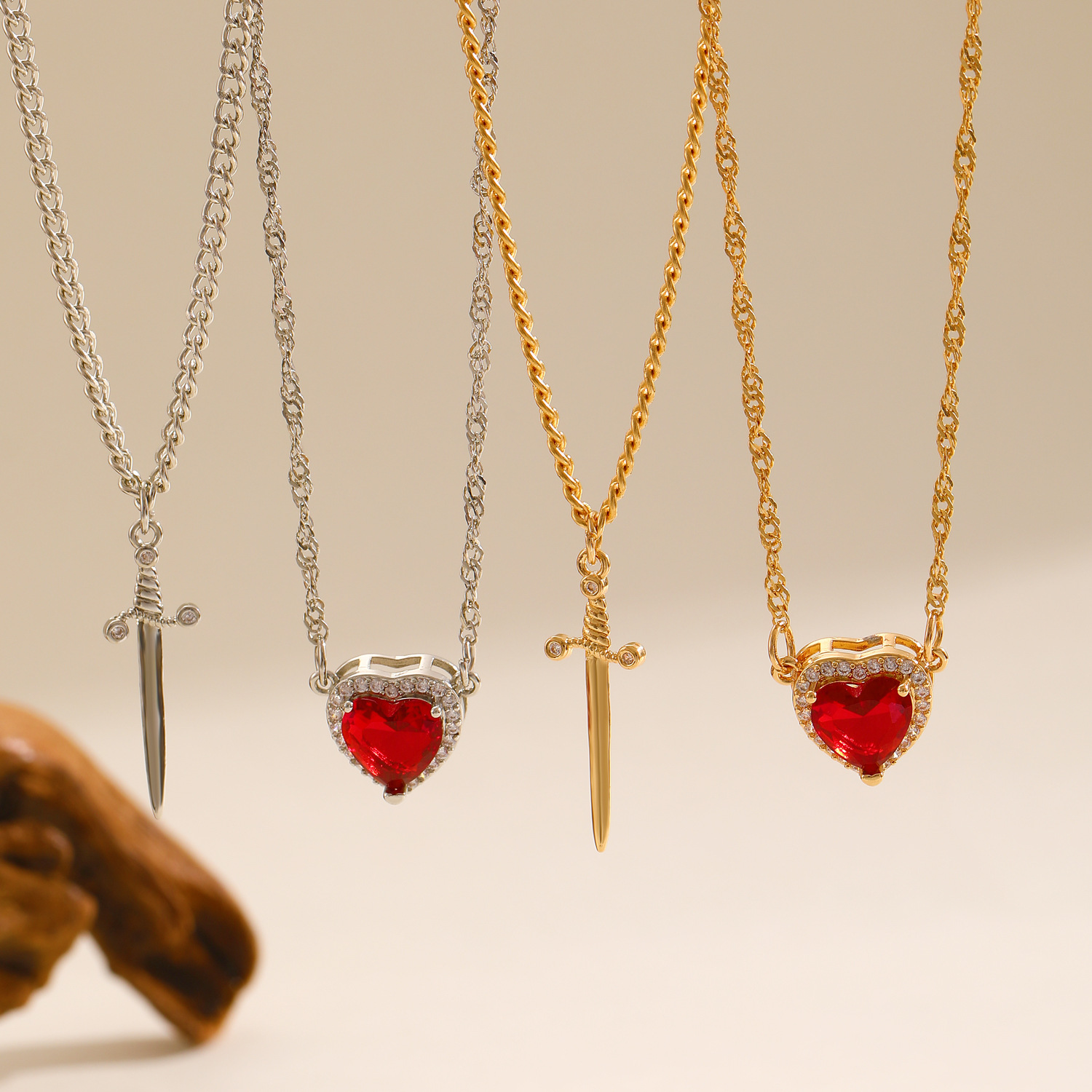 Collier gothique en forme de c - Wedding Qw avis et prix