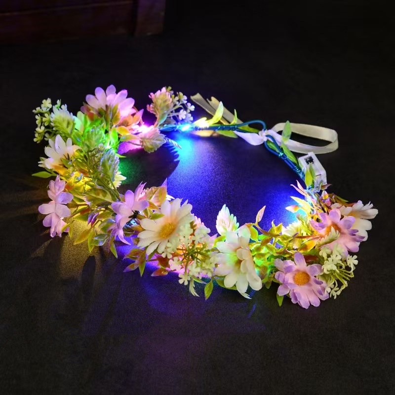 Couronne de fleurs lumineuse à - Wedding Arch Flower avis et prix