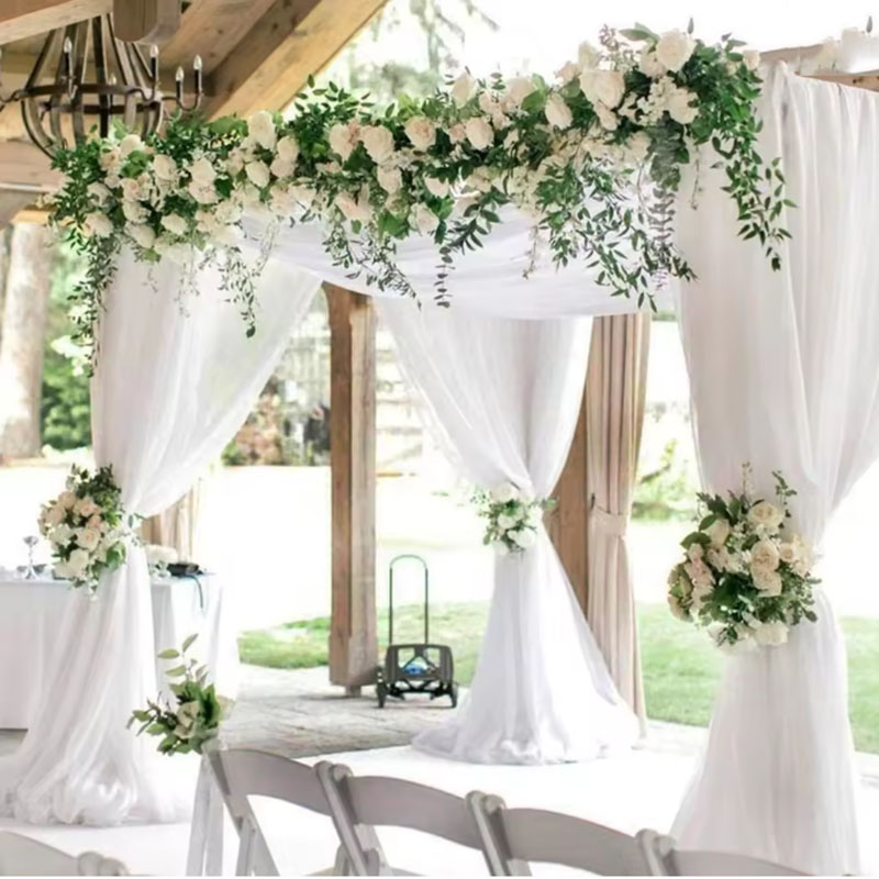Rouleau de tulle de mariage en - Chair Sash Organza avis et prix