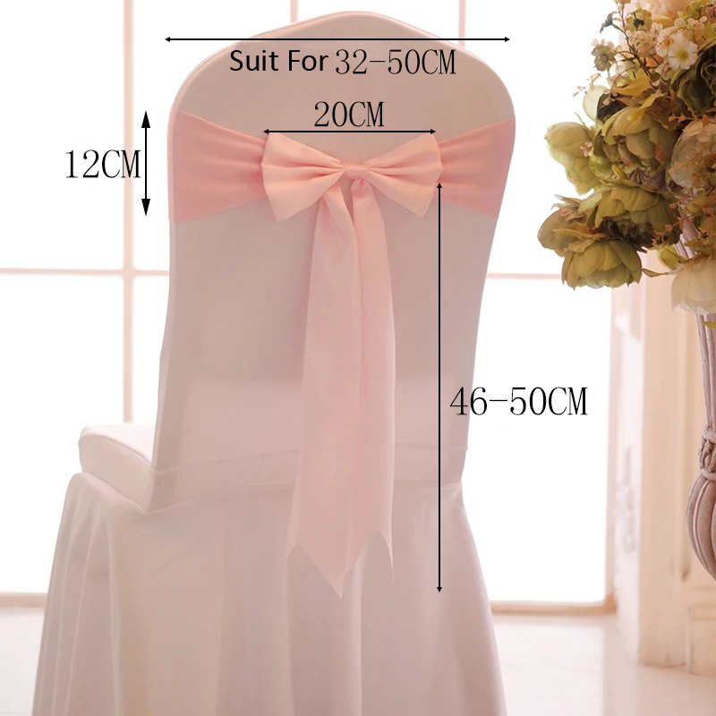 25 pièces Satin Spandex chaise - Chair Sash Organza avis et prix