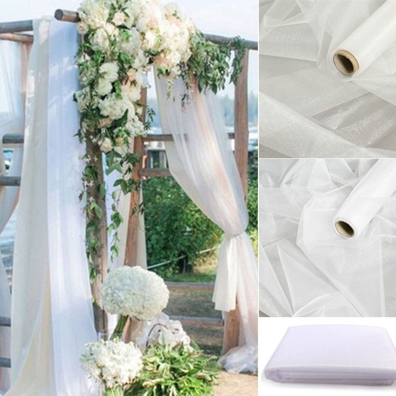 Rouleau de Tulle Organza Clip  - Chair Sash Organza avis et prix