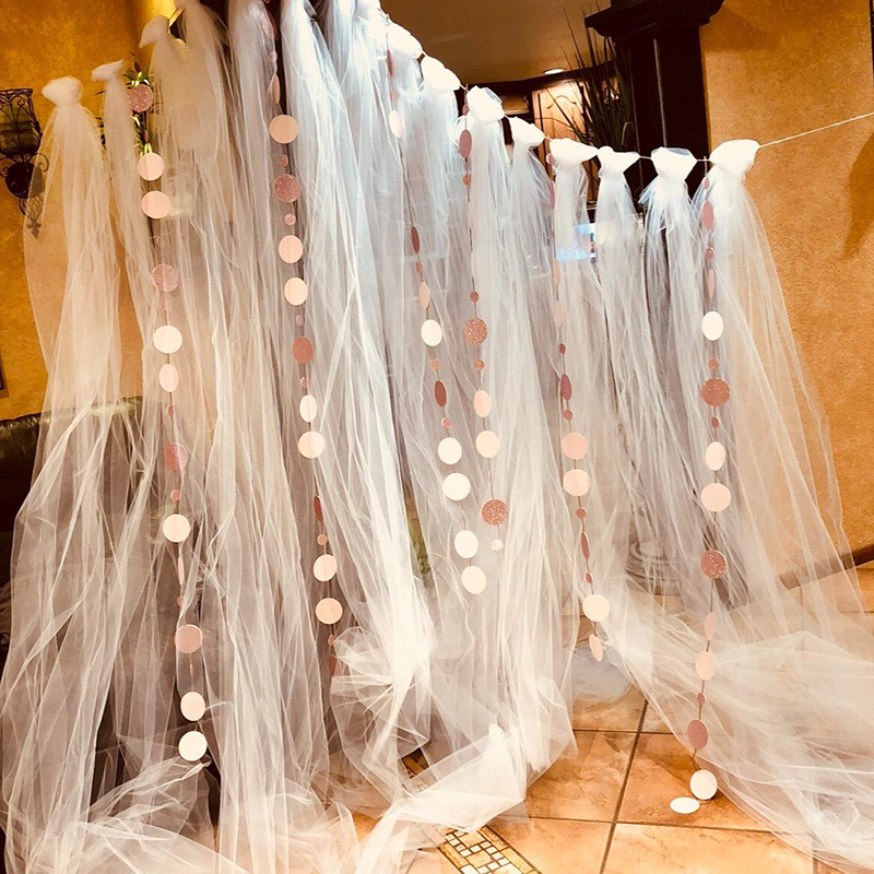 Rouleau de Tulle Organza Clip  - Chair Sash Organza avis et prix