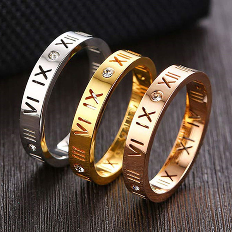 Bague en chiffres romains creu - Wedding Z avis et prix