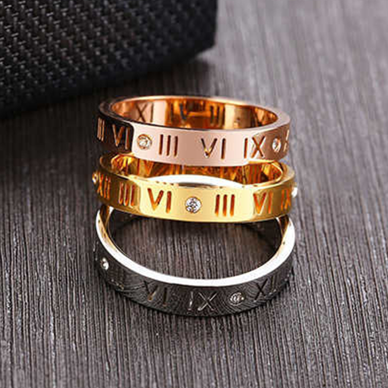 Bague en chiffres romains creu - Wedding Z avis et prix